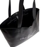 CK ACC.D PRE Shopping bag maxi logo sculpted nero