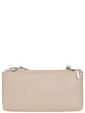 Borsa da donna beige Re-lock double gusette