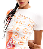 DESIGUAL T-shirt fantasia Oran bianco