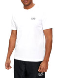 T-shirt con piccolo logo EA7
