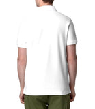 Polo basic con logo tono su tono Amedeee