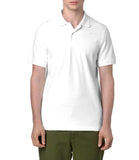 Polo basic con logo tono su tono Amedeee