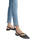 Viola 08 slingback con strass
