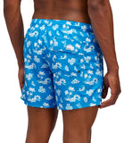 Shorts mare costume da bagno stampato con logo