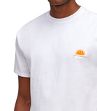 SUNDEK U T-shirt girocollo con logo bianco
