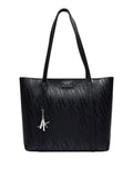 AX ARMANI D Borsa shopping bag logata nero