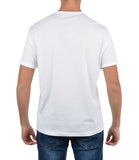 AX ARMANI U T-shirt con macrologo bianco