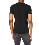 AX ARMANI U T-shirt regular fit in jersey con piccolo logo nero