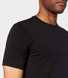 AX ARMANI U T-shirt regular fit in jersey con piccolo logo nero