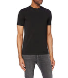AX ARMANI U T-shirt regular fit in jersey con piccolo logo nero