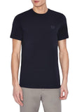 T-shirt regular fit in jersey con piccolo logo