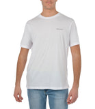 AX ARMANI U T-shirt basic con piccolo logo bianco