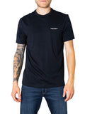 AX ARMANI U T-shirt con piccolo logo NAVY