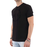 AX ARMANI U T-shirt in jersey regular fit nero