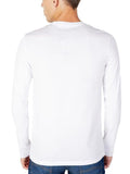 AX ARMANI U T.shirt manica lunga logo A | X bianco