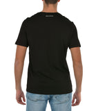 AX ARMANI U T-shirt con macrologo AX nero