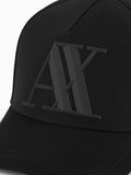 AX ARMANI U Cappello baseball logo nero