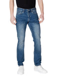 AX ARMANI U Jeans slim fit basic lavaggio chiaro DENIM