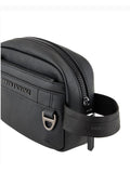 AX ARMANI U Pochette a mano da polso con logo nero