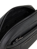 AX ARMANI U Pochette a mano da polso con logo nero