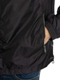 AX ARMANI U Giubbino tecnico leggero con cappuccio A | X nero