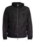 AX ARMANI U Giubbino tecnico leggero con cappuccio A | X nero
