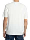 AX ARMANI U T-shirt basic con logo centrale A | X bianco