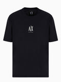 T-shirt con logo centrale