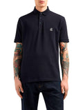 AX ARMANI U Polo basic con logo A | X BLU SCURO