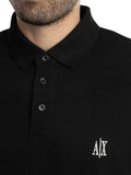 Polo basic con logo A | X