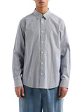 Camicia a righe in cotone
