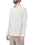 Camicia in viscosa con fantasia