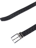 AX ARMANI U Cintura con loghi in rilievo nero