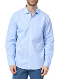 Camicia classica con piccolo logo