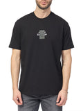 T-shirt regular fit con piccolo logo centrale