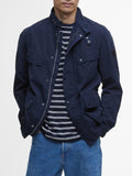 BARBOUR U Giacca casual duke in cotone NAVY