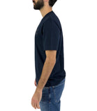 BLAUER U T-shirt Bourne logo blu