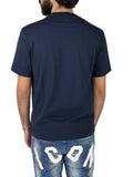 BLAUER U T-shirt piccolo logo basic eutaw blu