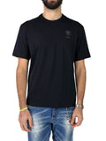 BLAUER U T-shirt piccolo logo basic eutaw nero
