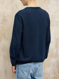 BLAUER U Maglioncino girocollo basic blu