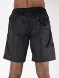 BLAUER U Shorts mare costume a pantaloncino logo nero
