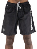 BLAUER U Shorts mare costume a pantaloncino logo nero