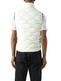 BLAUER U Gilet smanicato onde Danny bianco