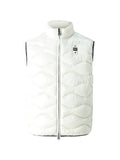 BLAUER U Gilet smanicato onde Danny bianco