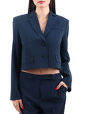 CHORAL CCDRLL Giacca spencer corta blu