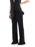 CHORAL CCDRLL Pantalone dritto nero