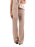 CHORAL CCDRLL Pantalone dritto cipria
