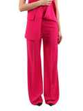 CHORAL CCDRLL Pantalone dritto fucsia