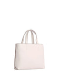 CK ACC.D COL Borsa squadrata con monogramma grigio