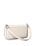 CK ACC.D COL Tracollina borsetta a spalla flap pouch 25 B.CO/GRIGIO